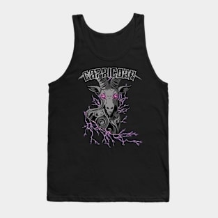 Lightning Capricorn (Pink) Tank Top